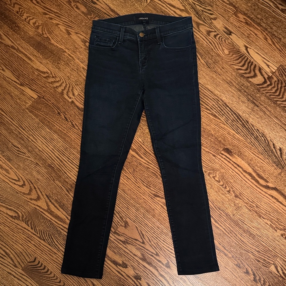 J Brand Women's Atmosphere (Dark Blue) Skinny Jeans